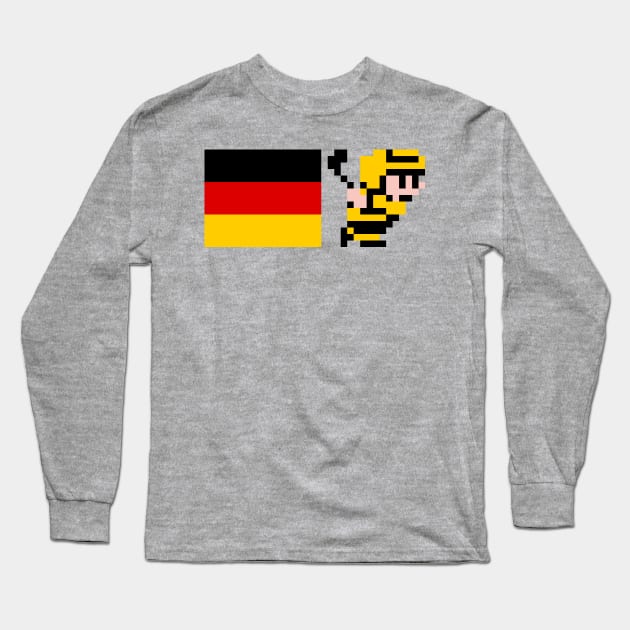 Ice Hockey - Germany Long Sleeve T-Shirt by The Pixel League